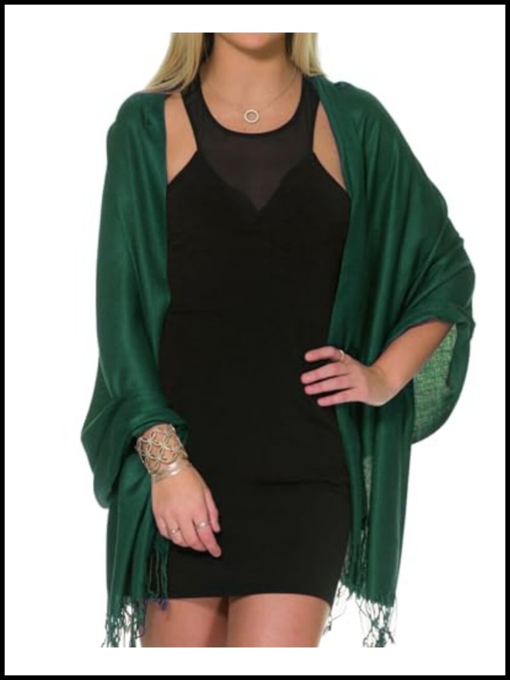Viscose Pashmina Shawl Wrap for Evening Dresses Wedding